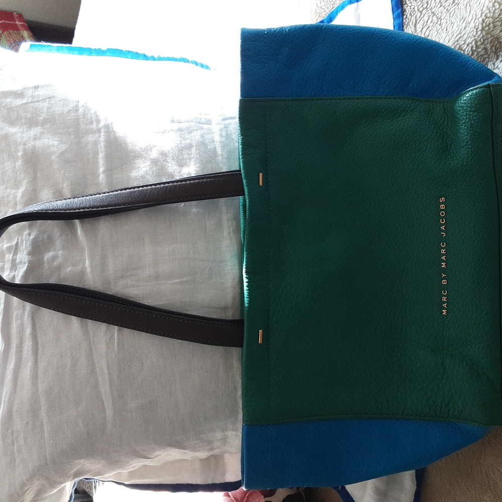 Marc by Marc Jacobs leather tote bag